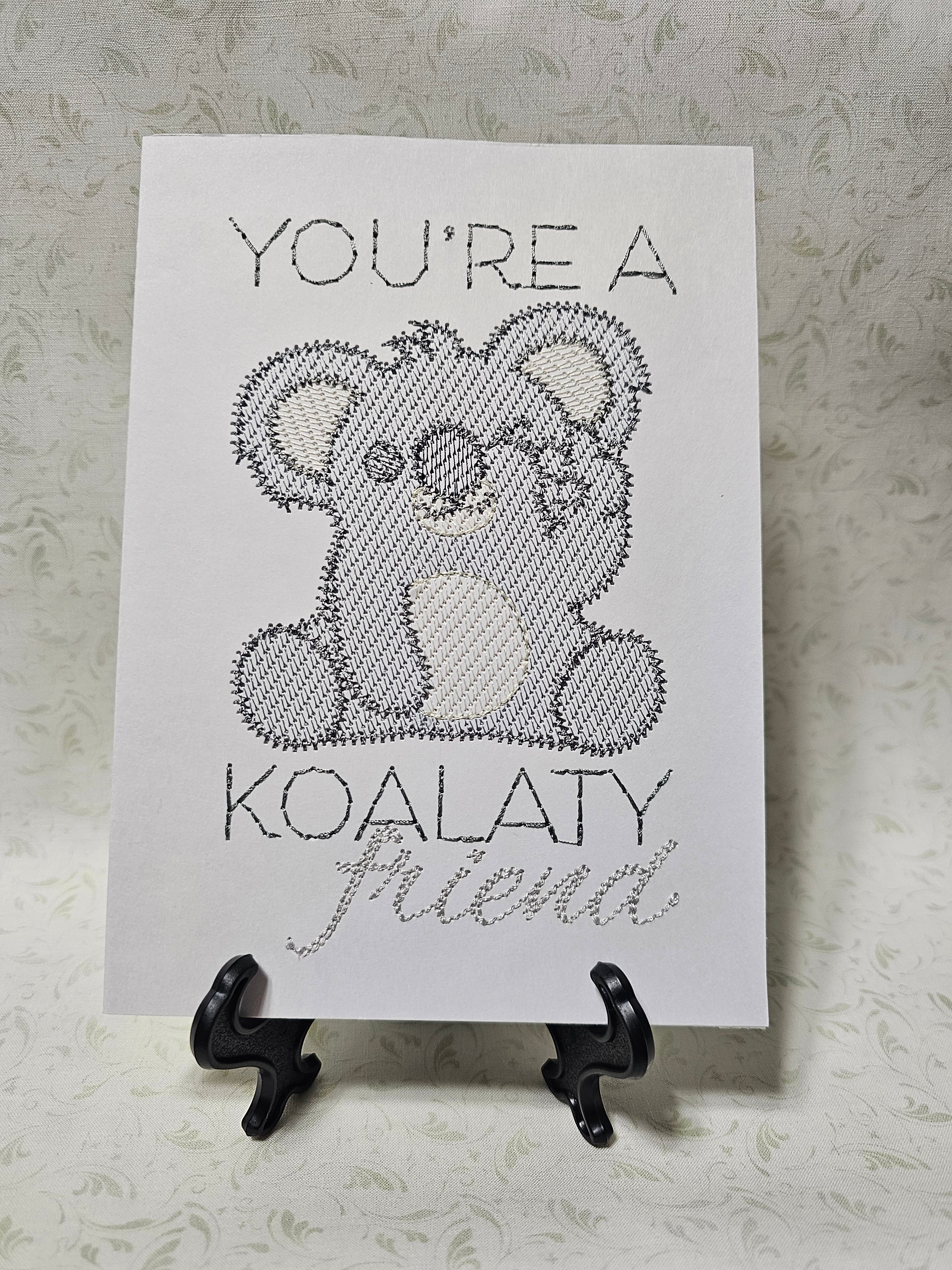 Koalaty Friend Card