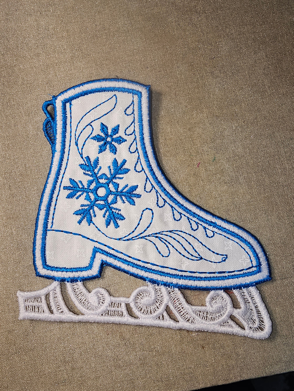 Ice Skate Ornament