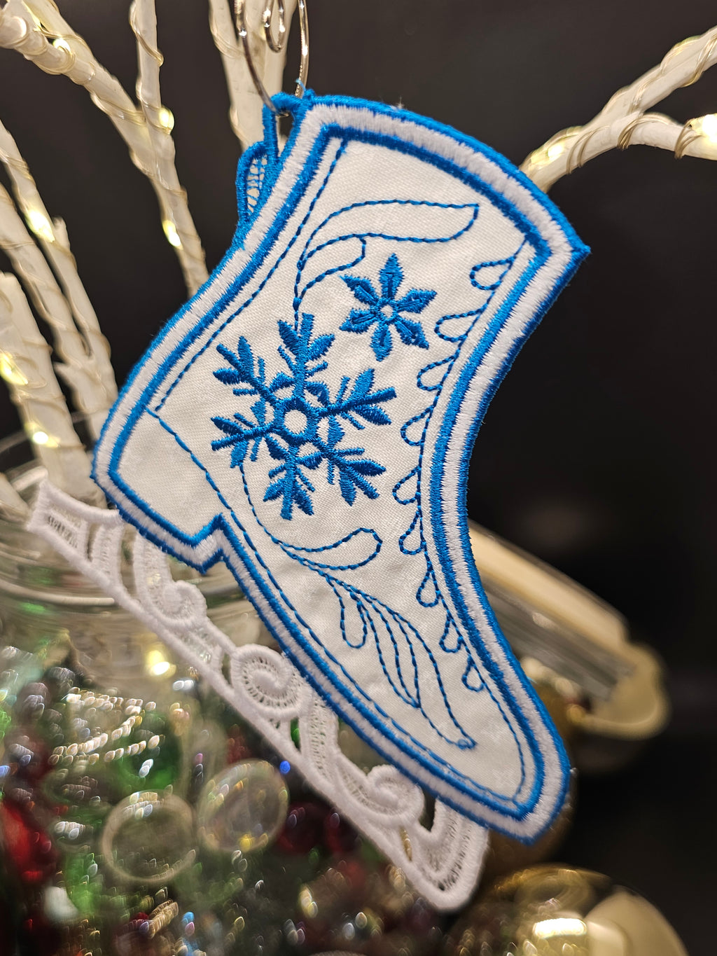 Ice Skate Ornament