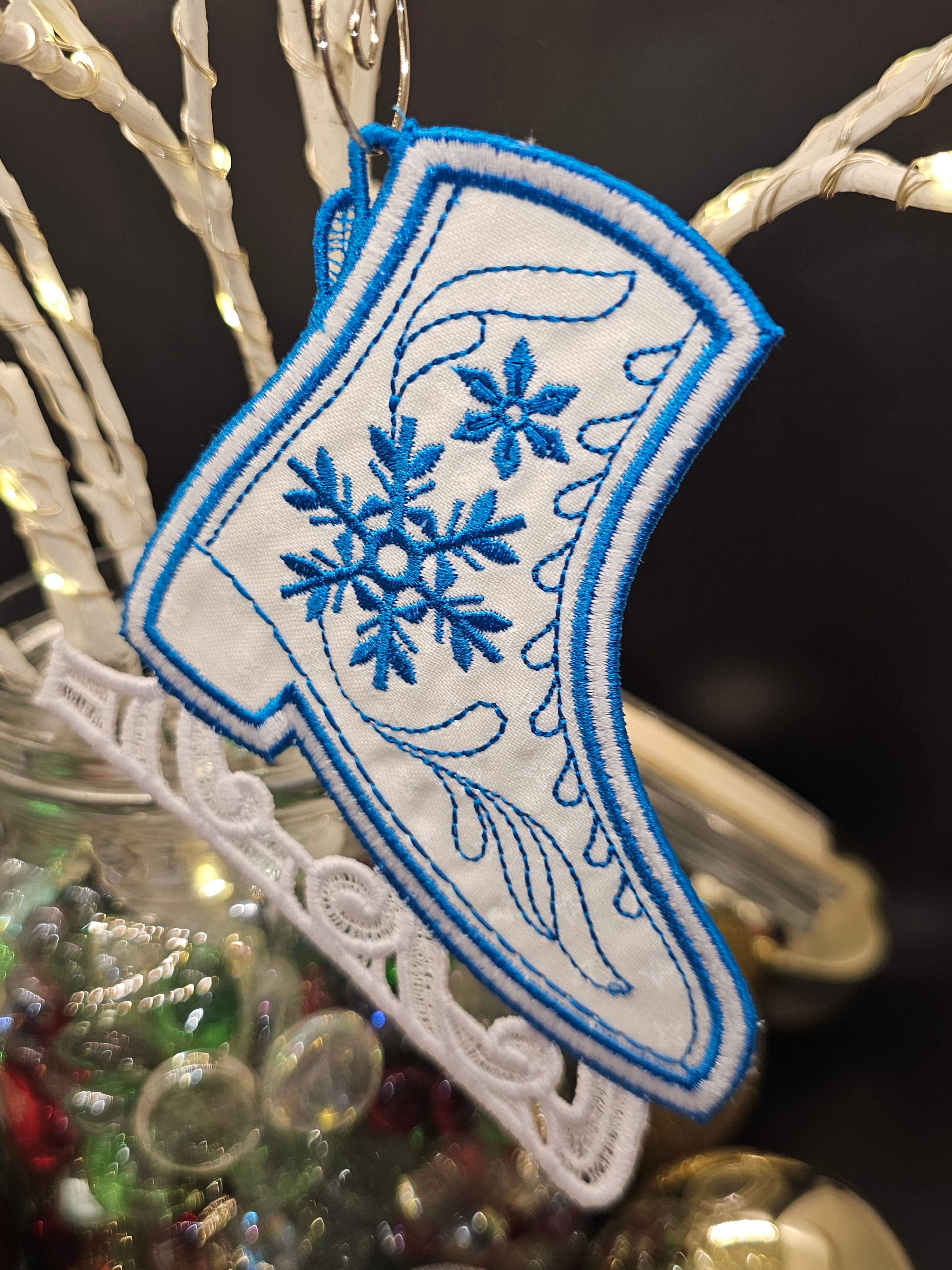 Ice Skate Ornament