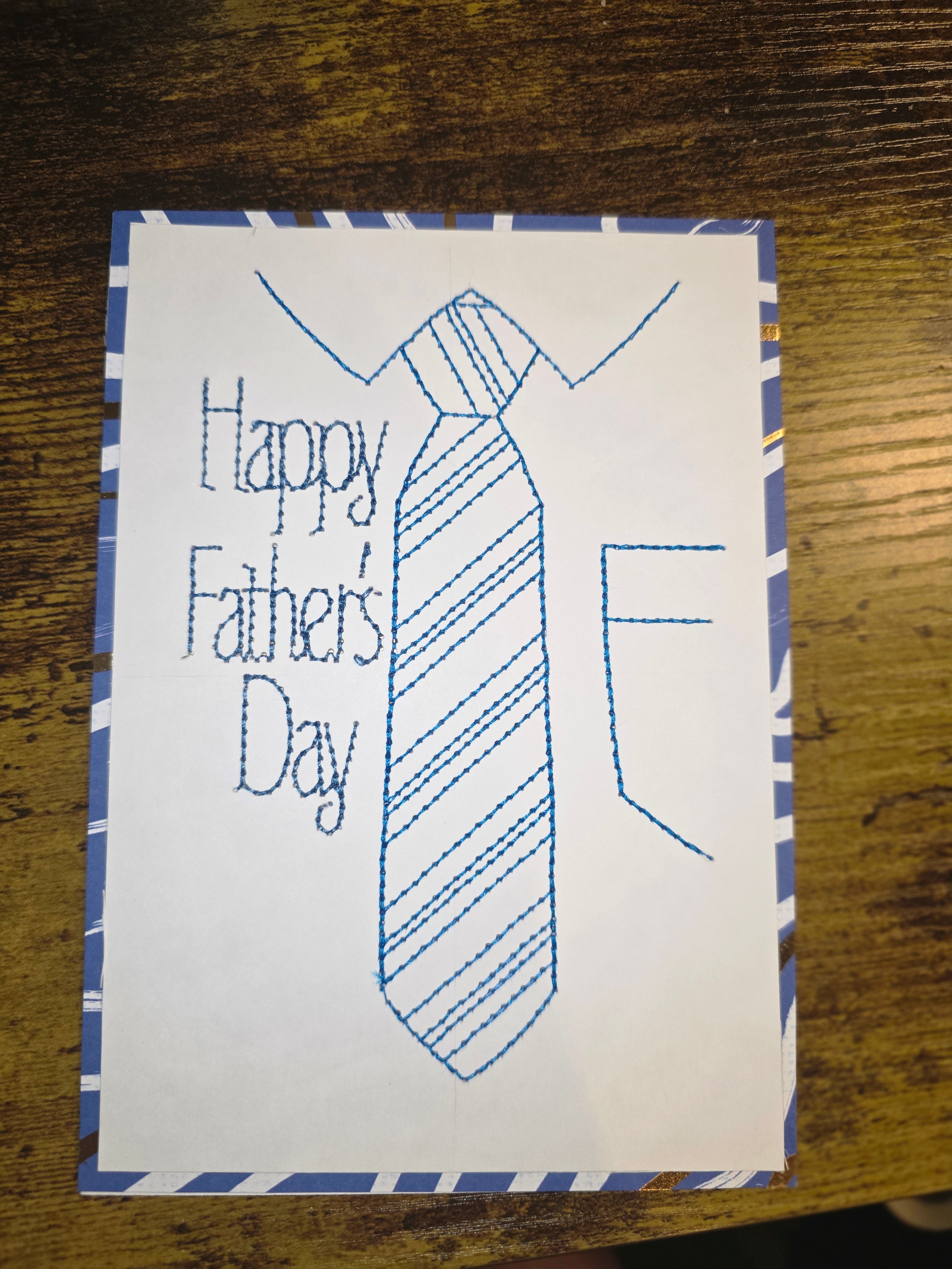 Father’s Day Tie Card